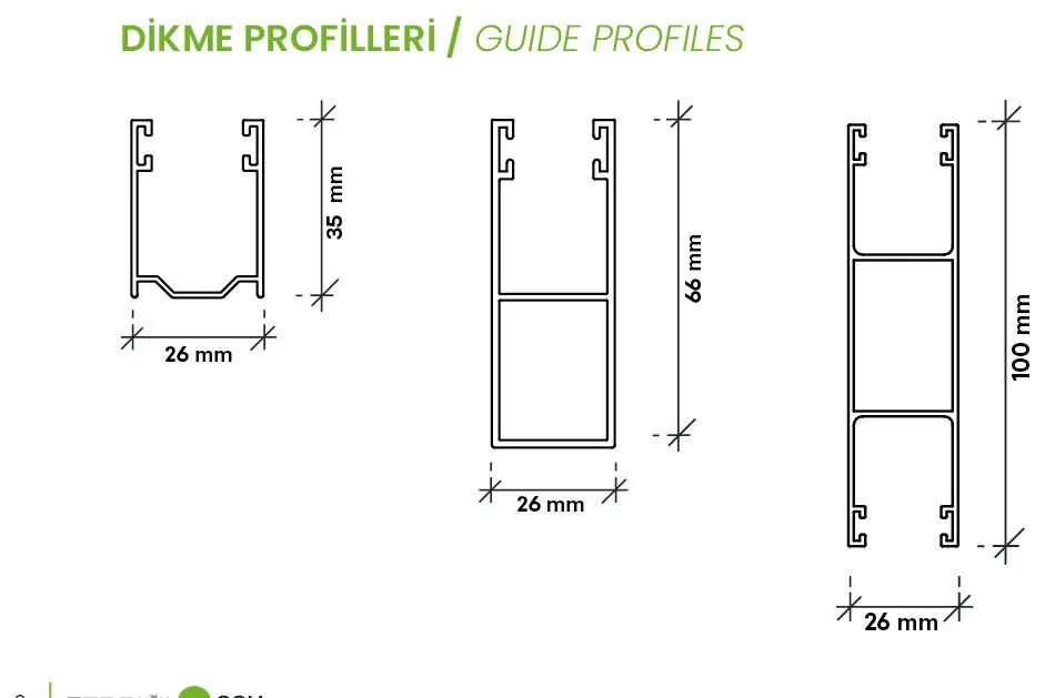 Orient dikme profilleri
